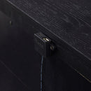 3 Drawer Nightstand With USB - Black
