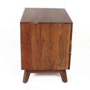 Nightstand Natural Wood - Brown by Unique Piece Furniture