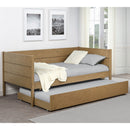 Stewart - Twin Daybed With Trundle - Natural by HouseOfZazla