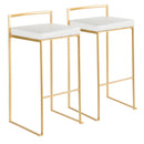 Fuji - Contemporary / Glam & Quality Construction Barstool by Unique Piece Furniture