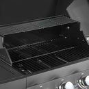 Gas Grill, 4 Burner Propane Gas Grill with Side Burner by HouseOfZazla