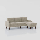 3 Seater Convertible Combination L Shaped Sofa With Footstools With Storage by Unique Piece Furniture