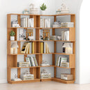 Modern 5 Tier Open Storage Bookcase by HouseOfZazla
