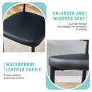 Minimalist Ergonomic Dining Chair With Curved Backres (Set of 4) by HouseOfZazla