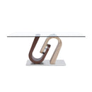 Tony - Dining Table - Brown / Beige by HouseOfZazla