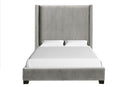 Upholstered Bed, Space-Saving Design