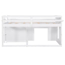 Loft Bed With Cabinet And Shelf by HouseOfZazla