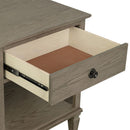 Victoria - Nightstand With Open Storage by HouseOfZazla