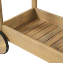 Saratoga Outdoor Rolling Bar Cart by HouseOfZazla
