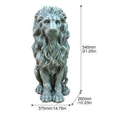 Magnesium Oxide Sitting Lion Statue