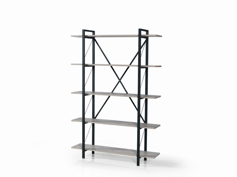 Walker Edison | Metal X Tier Bookshelf