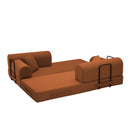 Convertible Sleeper Sofa Bed, Floor Lounge Couch For Living Room by HouseOfZazla