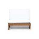 Acacia Wood Outdoor Club Chair With Cushions