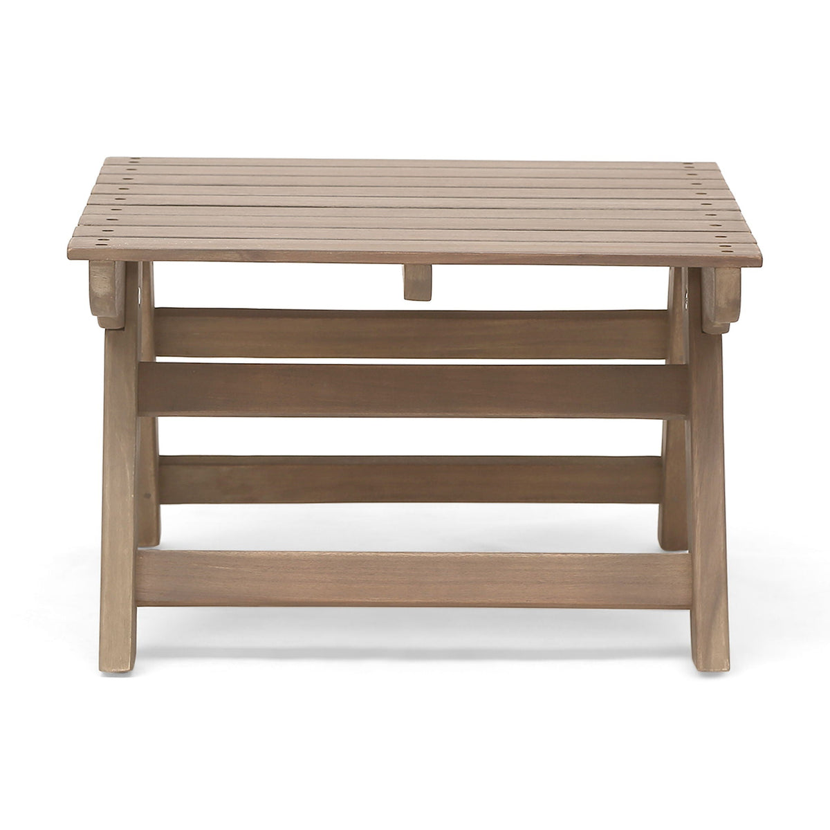 Sedona Outdoor Side Table With Open Slat Design, photo 10 of 10