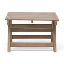 Sedona Outdoor Side Table With Open Slat Design by HouseOfZazla