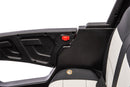 12V7A*2 30W*4 Four-Wheel Drive Seat One Button Start, Forward And Backward, High And Low Speed, Music, Front Light, Power Display, Two Doors Can Open, 2.4G R / C, Seat Belt Four Wheel Absorber by HouseOfZazla