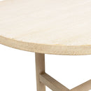 Milo - 8 Seat Oval Dining Table - Natural by HouseOfZazla