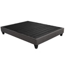 14" Upholstered Platform Bed Base, Mattress Foundation by HouseOfZazla