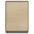 Fenwick 4-drawer Chest of Drawers Grey Oak