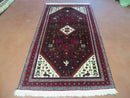 4' X 7' Vintage Handmade Indian Jaipur Rug Bird Carpet