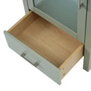 Bathroom Vanity With Ceramic Sink And Ample Storage, Ideal For Small Bathrooms by HouseOfZazla