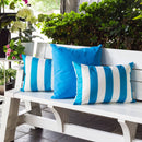 Horizon Stripe Pillow Outdoor & Indoor by Unique Piece Furniture