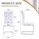 Elegant Design Upholstered Dining Chairs by HouseOfZazla