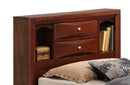 Modern Design Storage Bed With Bookcase Headboard by HouseOfZazla