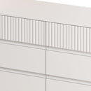 8-Drawer Storage Cabinet with Decorative Finish,for Bedroom,Living Room,Dining Room,Hallways,Easy Assembly