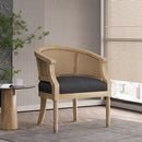 Curved Backrest Accent Chair by HouseOfZazla