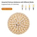 Gold Luxury Modern Style Crystal Ceiling Chandelier