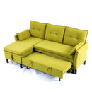 L-Shaped Reversible Chaise Sectional Sofa With Storage