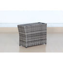 Shick Outdoor Side Table - Gray Mix by HouseOfZazla