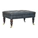 Buffalo - Ottoman With Castor Legs by HouseOfZazla