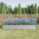 Raised Garden Bed Kit - Metal 7.6x3.7x0.98 ft