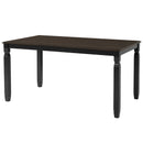 59"-77" Extendable Dining Table for 4–6 People
