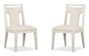 Lorelei - Upholstered Side Chair (Set of 2) - Misty Cloud by Unique Piece Furniture