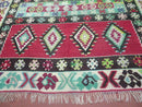 7' X 9' Vintage Turkish Kilim Handmade Flat Weave Wool Rug Veg Dye Nice