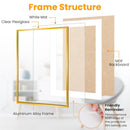 2 Packs 16x24in Picture Frames Wall Gallery Photo Frame Wall Mounted Poster Display Frame  for Horizontal Vertical Wall Mounted