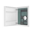 24'' W x 30'' H Surface Frameless Mirror Medicine Cabinet