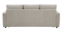Leira Beige Linen Pull Out Sleeper