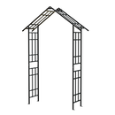 Metal Garden Arch with Adjustable Width
