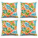 4 Pack Outdoor Pillow Covers - 18x18 Inch