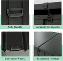 200 Gallon Metal Deck Box with Lockable Lid by HouseOfZazla