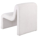 Winne - Curved Armless Accent Chair by HouseOfZazla