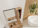 10'' Wall Mounted Bathroom Mirror Cabinet with Soft Close Door by HouseOfZazla