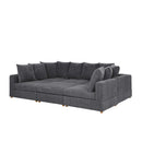 Haven - 6 Piece Modular Sectional by HouseOfZazla