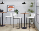 Fuji - Contemporary High Back Barstool Elegant Design by HouseOfZazla