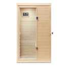 Hemlock Mini 1 Person Far Infrared Door Indoor Sauna Room by HouseOfZazla