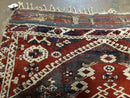 4' X 4' 4" Antique Handmade Turkish Oriental Bergema Wool Veg Dyes Tribal Collectible Rug